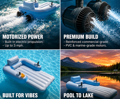 FloatGo™ Relaxing Pool Lounger
