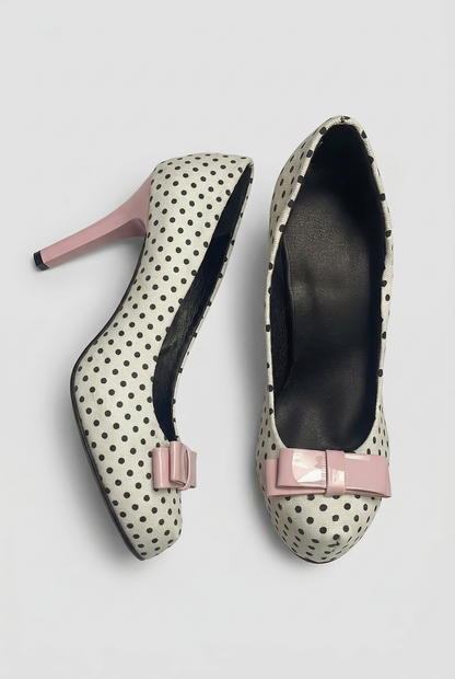 Arory™ Lulu Polka Bow Heels