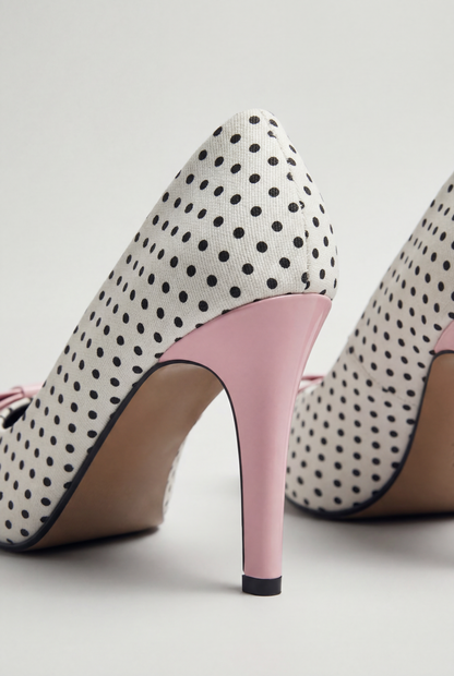 Arory™ Lulu Polka Bow Heels